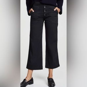 AG Adriano Goldschmied Black Wide Leg Pants